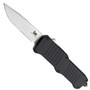 HK Mini Incursion OTF Auto Knife, Tumbled Blade FRONT VIEW