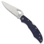 Byrd Blue Cara Cara 2 Folder Knife, Satin Blade FRONT VIEW