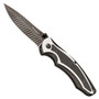 Boker Magnum Black Backbone Spring Assist Knife, Two Tone Blade FRONT VIEW