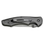 Boker Magnum Black Backbone Spring Assist Knife, Two Tone Blade REAR VIEW