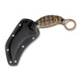 Boker Magnum Raptor's Claw Karambit Fixed Blade Knife, Bronze Blade SHEATH VIEW