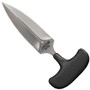 Cold Steel Safe Maker I Fixed Blade Knife, Stonewash Blade FRONT VIEW