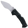 Cold Steel Rajah III Folder Knife, Stonewash Blade FRONT VIEW