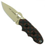 TOPS Red/Black C.A.T. 200S-05 Fixed Blade Knife, Coyote Tan Blade