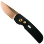Pro-Tech Calmigo Auto Knife, 1.95" Rose Gold Blade