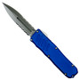 Guardian Tactical Blue RECON-035 Dagger OTF Auto Knife, Stonewash Combo Blade