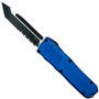 Guardian Tactical Blue RECON-035 Tanto OTF Auto Knife, Two Tone Combo Blade