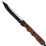 TOPS Ranger Bootlegger 2 Fixed Blade Knife, Black Blade FRONT VIEW