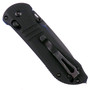 Benchmade Thin Blue Line Tactical Triage Folder Knife, Black Blade, clip view