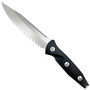 Microtech Socom Alpha Fixed Blade Knife, Stonewash Combo Blade