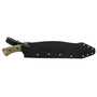 TOPS A-Klub Fixed Blade Knife, Acid Rain Blade SHEATH VIEW FRONT