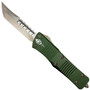 Microtech OD Green Troodon Hellhound OTF Auto Knife, Bronze Blade