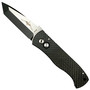 Pro-Tech Emerson CQC-7 Tanto Carbon Fiber Auto Knife, Black/Satin Blade