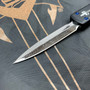 Marfione Custom UTX-70 Dagger OTF Auto Knife, Cracked Ice Blade CRACKED ICE VIEW