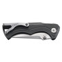 CRKT BT Fighter Compact Flipper Knife, Stonewash Blade REAR VIEW