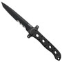 CRKT M16-13FX Fixed Blade Knife, Black Combo Blade