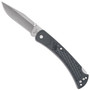 Buck Grey 110 Slim Hunter Select Folder Knife, Stonewash Blade