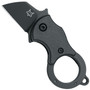 Fox Knives Mini-Ta Folder Knife, 1" Black Blade