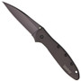 Kershaw Brown Leek Spring Assist Knife, Brown Blade