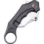 WE Knife Co. Incisor Karambit Titanium Flipper Knife, CPM-S35VN Blade REAR VIEW