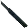 Compact Razor Tanto OTF Auto Knife, 1.95" Black Blade