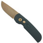 Pro-Tech Tron Calmigo Auto Knife, 1.95" Rose Gold Blade