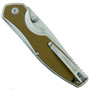 Smith & Wesson Cleft Assist Knife, Satin Clip Point Blade  clip view
