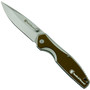 Smith & Wesson Cleft Assist Knife, Satin Clip Point Blade 