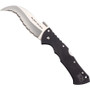 Cold Steel Black Talon II Folder Knife, S35VN Satin Blade, Serrated Edge