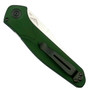 Benchmade Green 9400 Auto Osborne Knife, CPM-S30V Satin Blade, Clip View