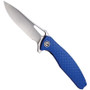 CIVIVI Blue FRN Wyvern Flipper Knife, Satin D2 Blade 