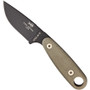 ESEE Knives Tactical Izula-II Micarta Fixed Blade Knife, with Survival Kit 
