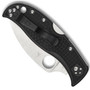 Spyderco RockJumper Lockback Knife, Satin Serrated VG-10 Blade, Clip View