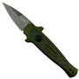Kershaw OD Green Launch 12CA Auto Knife, 1.93" BlackWash Blade