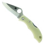 Spyderco Glow in the Dark Ladybug 3 FRN Knife, Satin Blade