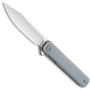 CIVIVI Gray Chronic Flipper Knife, Satin Blade