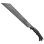 TOPS Storm Vector Seax Fixed Blade Knife, 1095 Carbon Acid Rain Blade