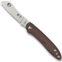 Spyderco Coyote Brown Roadie SlipJoint Knife, Plain Edge