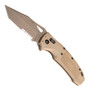 SIG Sauer Knives K320 M17 ABLE Lock Folder Knife, Tan Tanto Combo Blade