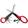 SOG ParaShears Red Multitool Scissors, open view