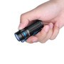 Olight Premium Edition Baton 3 Rechargeable Flashlight, Black (for size reference only--not color), In Hand
