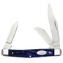 Case SparXX Blue Pearl Kirinite Smooth Medium Stockman Knife