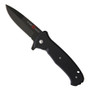 Al Mar Sere 2020 G Assisted Flipper Knife, D2 Black Blade