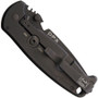 DPx Gear HEST/F Triple Black Folding Knife, clip view