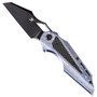 Kansept Knives Lightning Strike Anodized Titanium Genesis Folder Knife