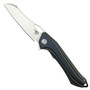 Bestech Knives Platypus Blue and Brown and Black G10 Folding Knife 