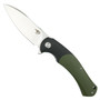 Bestech Knives Penguin Green and Black G10 Folding Knife 