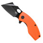 Bestech Knives Lizard Orange G10 Folding Knife 