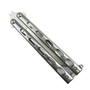 Bear & Son SS14-D2 30th Anniversary Stainless Steel Balisong Butterfly Knife, Polished D2 Blade