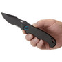 CRKT P.S.D. Spring Assist Carbon Fiber Knife, Black Combo Blade, Hand View